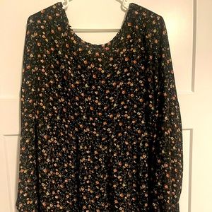 Women’s floral Blouse 2X